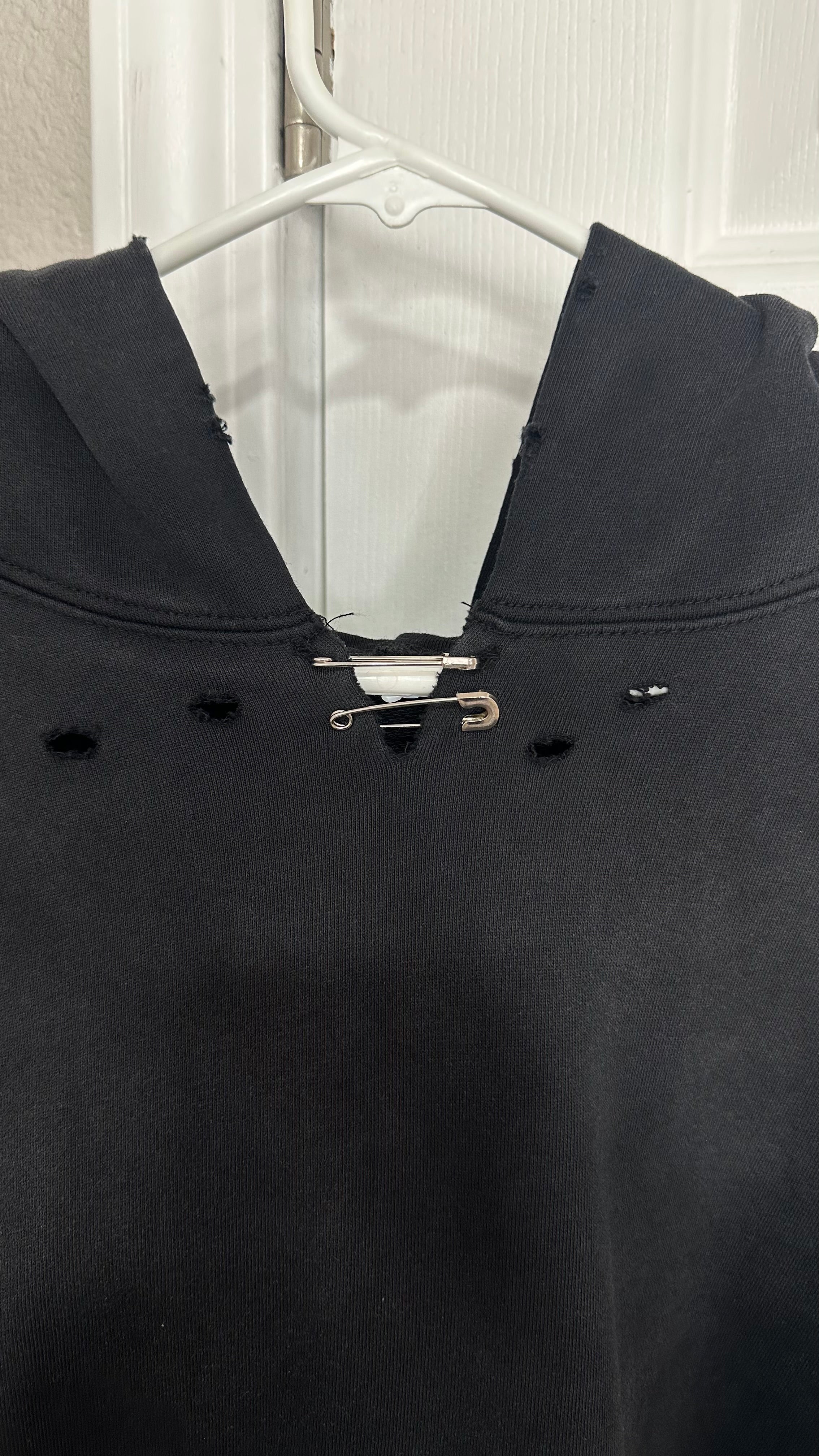 Safety pin hoodie V1 *Sample*