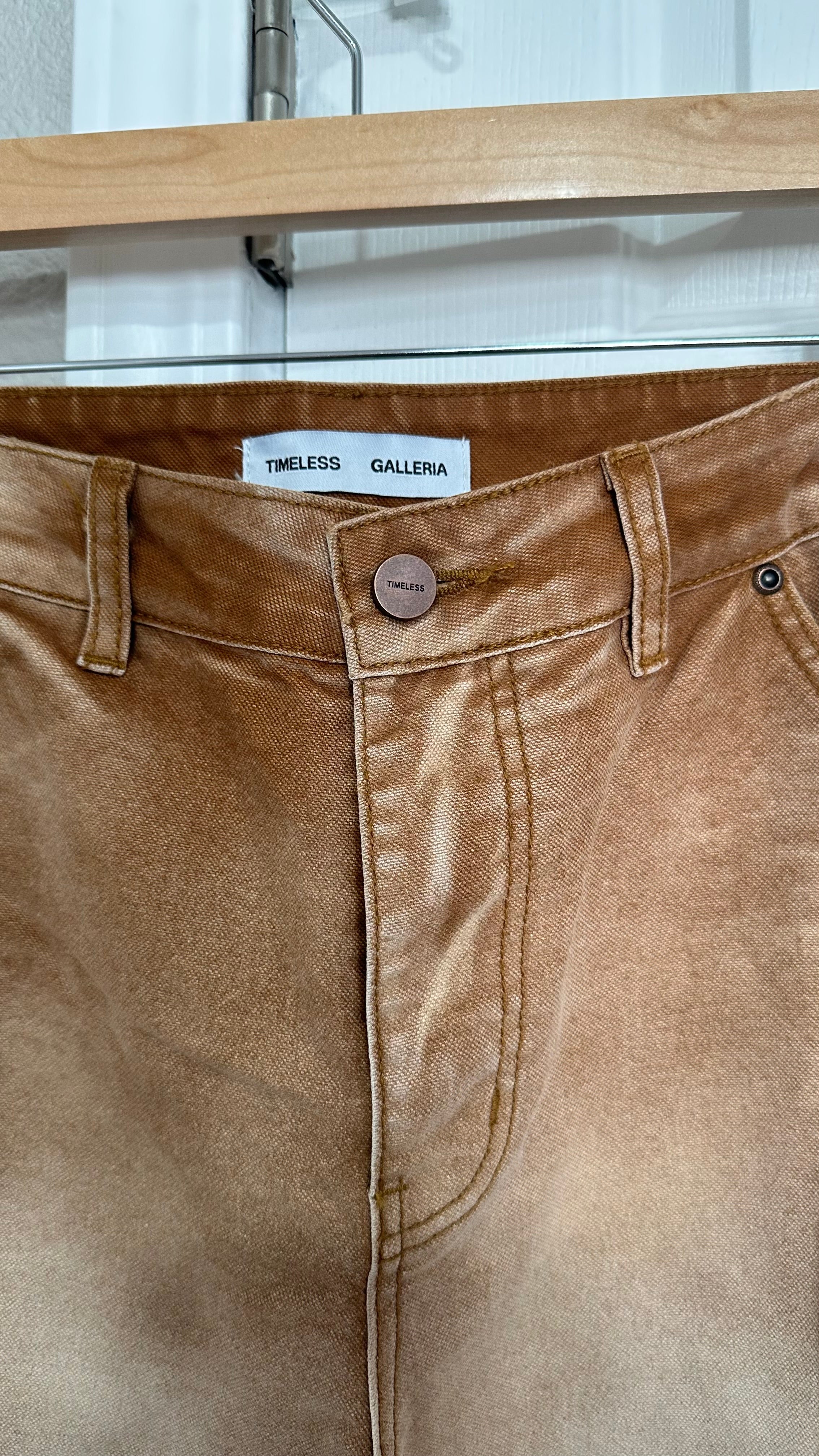 Brown Carpenter Pants *Sample*