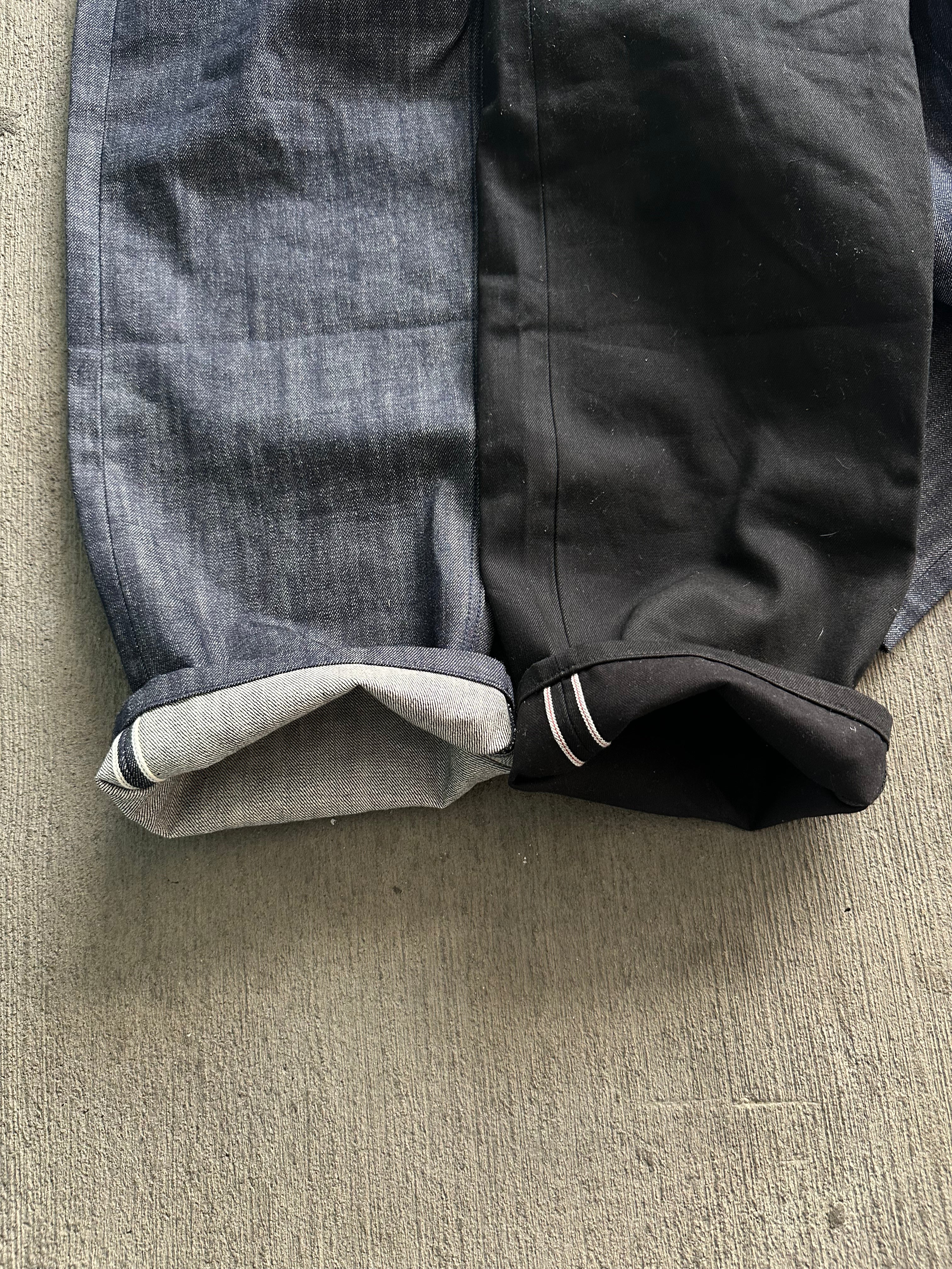 Mich Jet Black Straight Leg