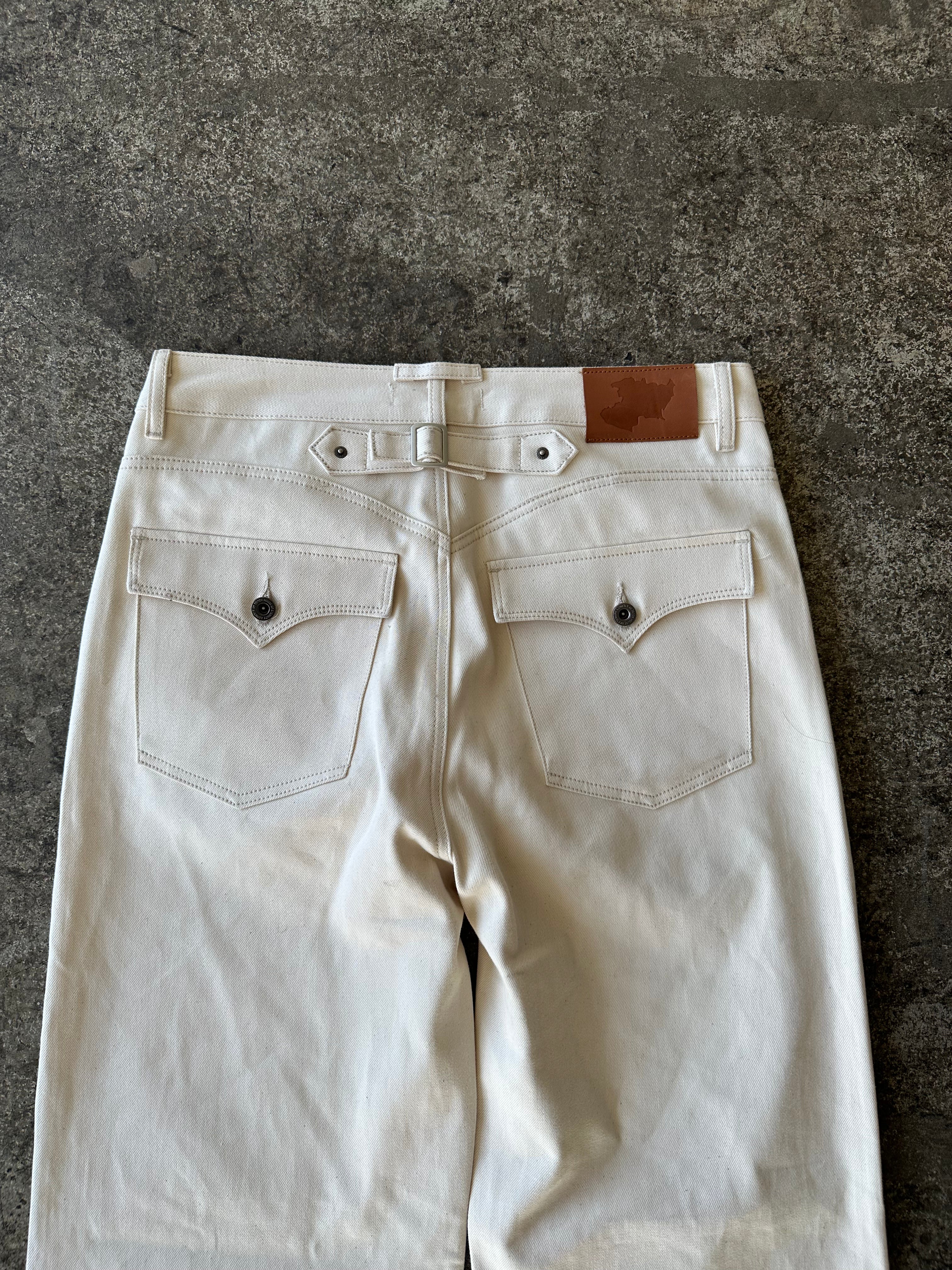 Mich Creme Raw Selvedge