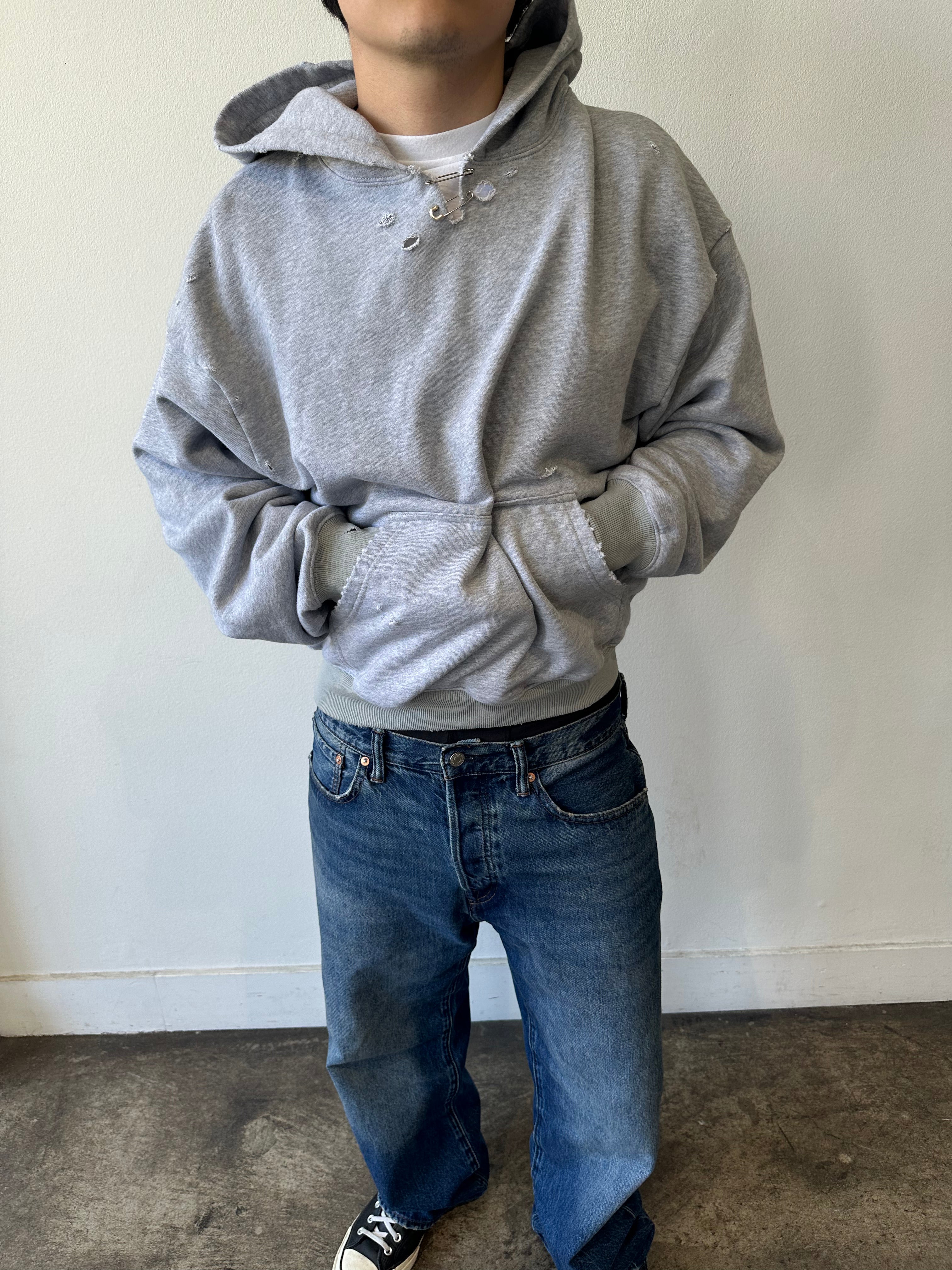 2Tone Safety Pin Hoodie
