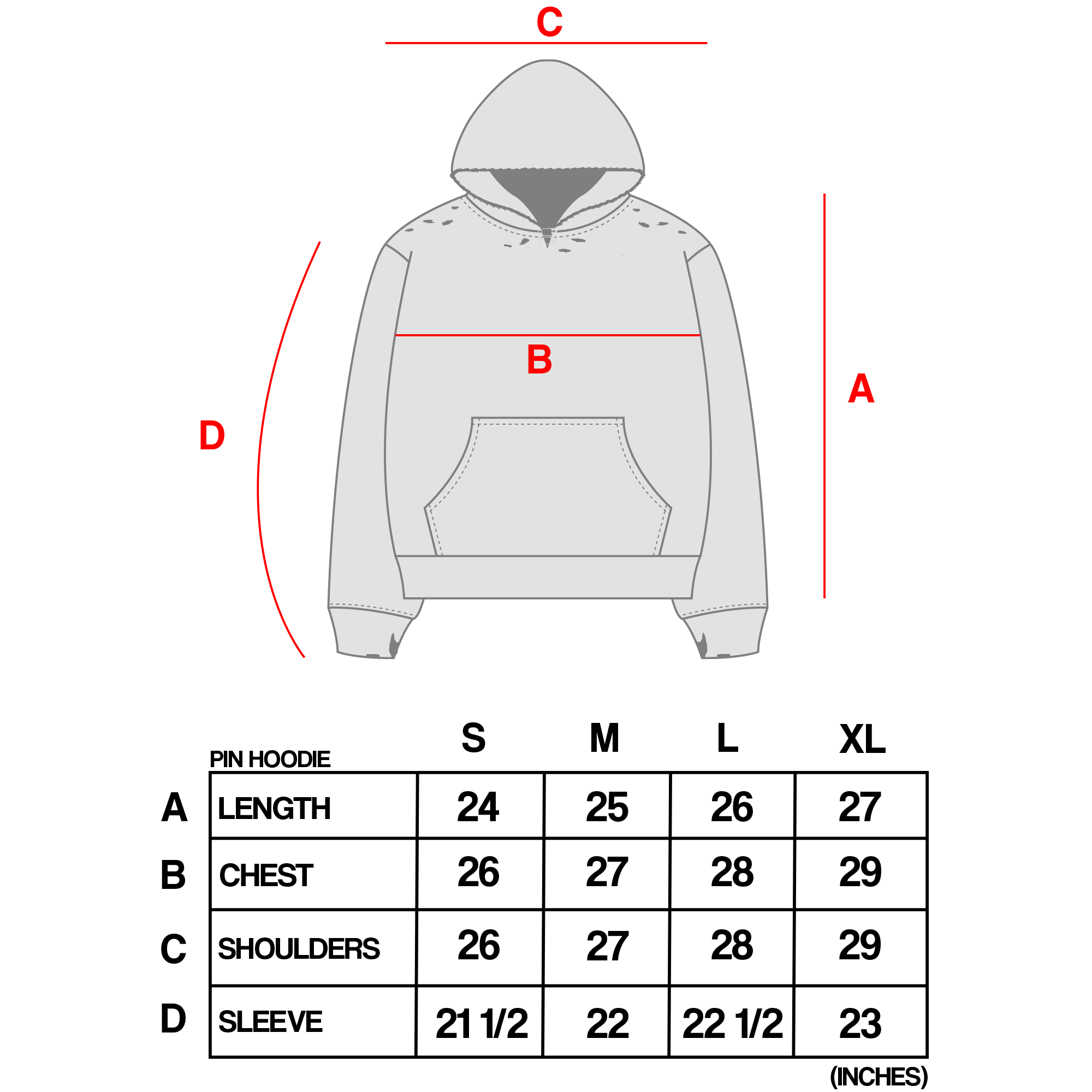 Pin Hoodie